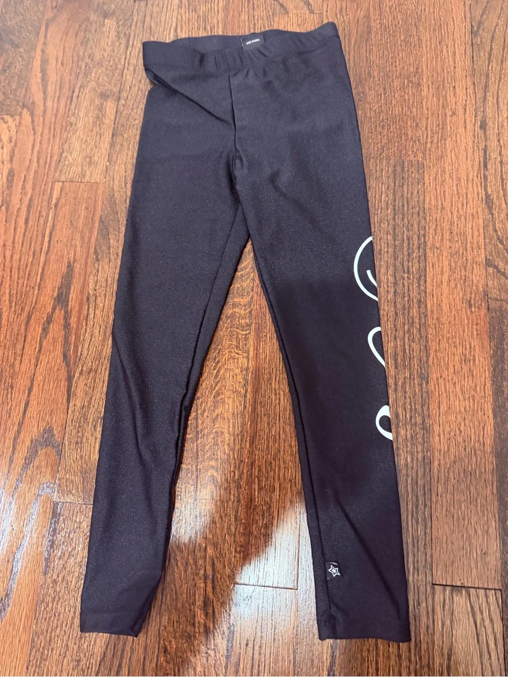 Pixie Lane Black Leggings with Side Print